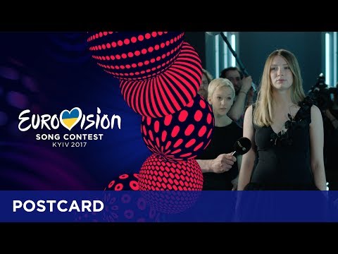 Postcard of Blanche from Belgium - Eurovision Song Contest 2017