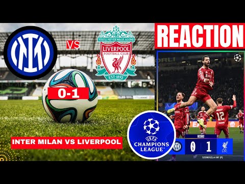 Inter Milan vs Liverpool 0-1 Live Champions League Football UCL Match Score Commentary Highlights