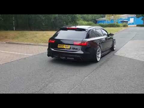 Audi 3.0tdi crazy loud hardcut/popcorn exhaust
