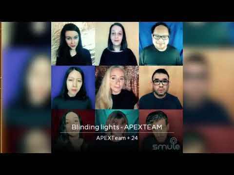 BLINDING LIGHTS (SATB) The Weeknd; Pentatonix - Cover by Apex Team