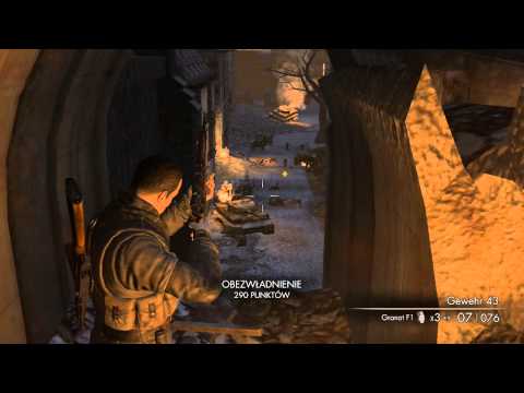 Zagrajmy w Sniper Elite V2 odc.9 Kolejna snajperka
