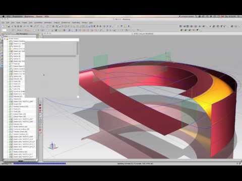 NX7.5 Mac x86 64 review freeform design
