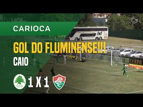 GOL (CAIO) - BOAVISTA X FLUMINENSE - 17/01 - CARIOCA 2018