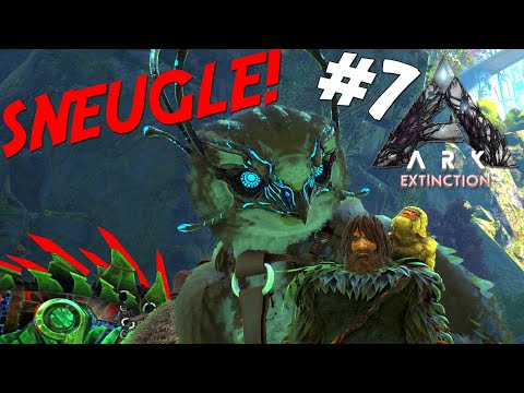 SNOW OWL TAMING! - ARK Survival Evolved Extinction Dansk Ep 7