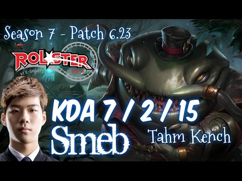 KT Smeb TAHM KENCH vs KARMA Support - Patch 6.23 KR Ranked