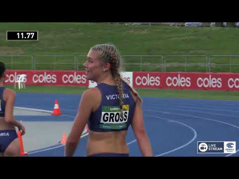 U20 Womens 100m - Final - Sydney Athletics Grand Prix
