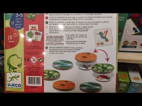 Djeco - Mémo Tropico Játékfarm - Játékfarm fejlesztő játékok, társasjátékok, játék webáruház, gyerekjátékok boltja Debrecen