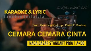 Download lagu Cemara Cemara Cinta | Karaoke | Nada Dasar Standart Pria | A=Do mp3