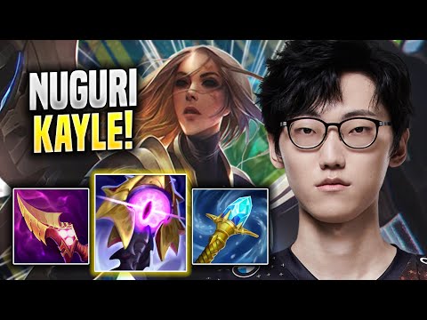 NUGURI DESTROYING WITH KAYLE! - DK Nuguri Plays Kayle TOP vs Gnar! | Season 2022