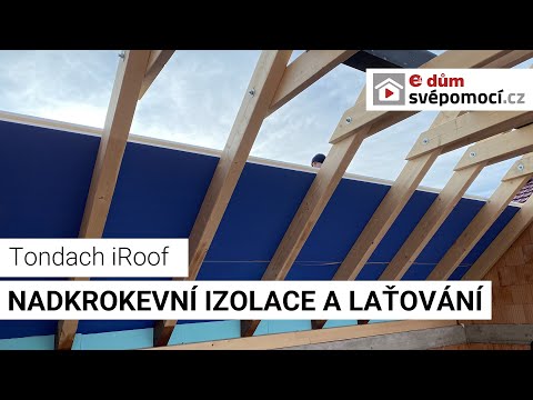 Nadkrokevní izolace a laťování