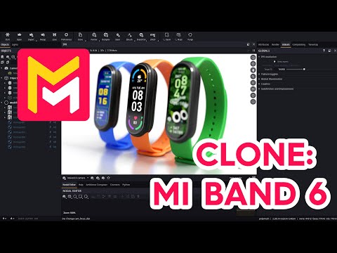 Maverick Render Product Viz Clone MI Band 6
