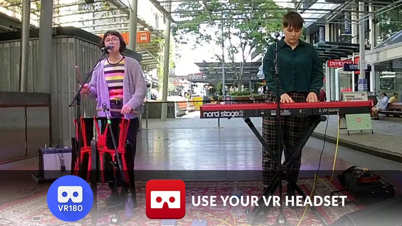 Brisbane city Sounds in 180 3D Virtual Reality