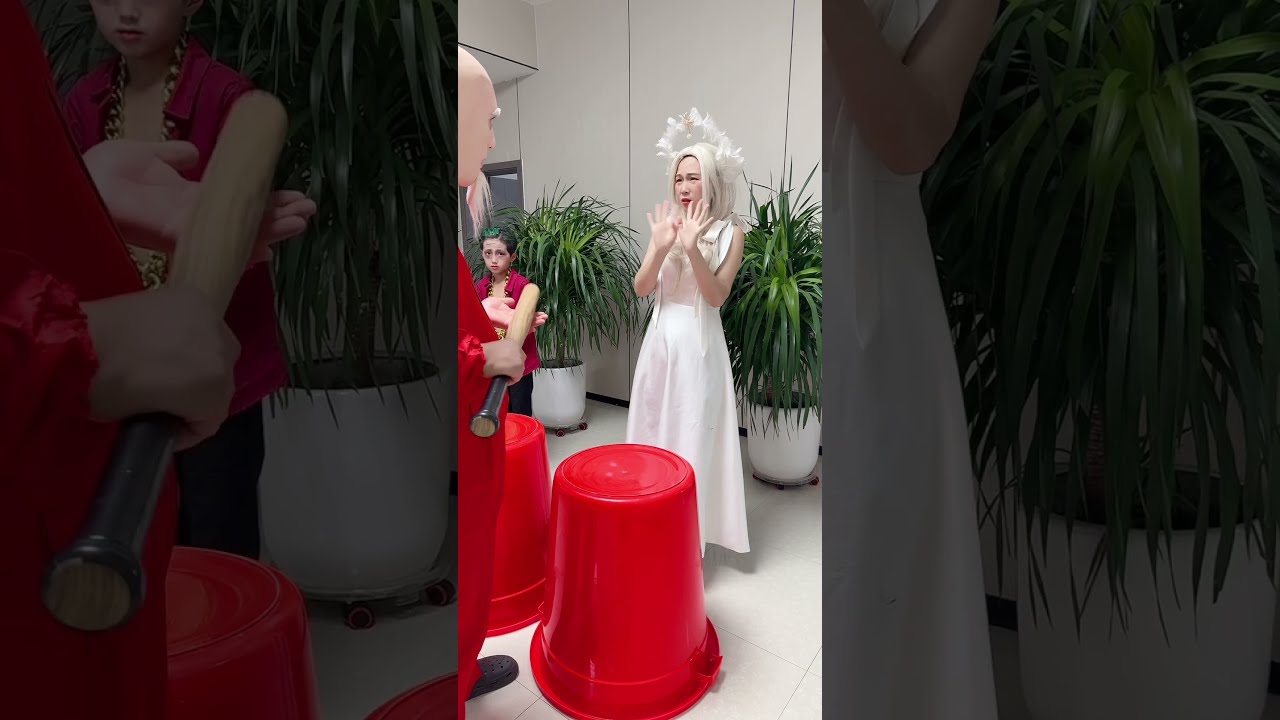 天使救了路飞！#天使#小丑#路飞#家庭