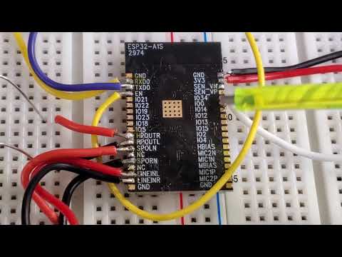 Playing around with the ESP32 A1S Module