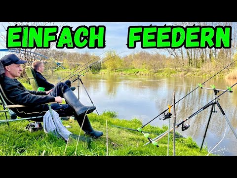 Feedern am Fluss | Neue Montage bringt Fisch!