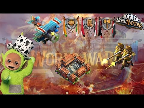 #332. DomiNations 2. Attack 167. Worldwar - PL War #1 Bardeuss Atomic Age Lv200