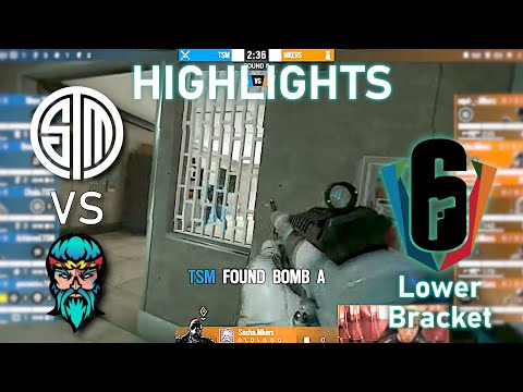 ELIMINATION! TSM vs Mkers - HIGHLIGHTS - Lower Bracket - Six Invitational 2021 - Playoffs