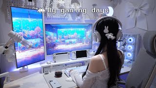 Game Vlog🎮 | 하루 12시간 게임하는 집순이 3일간의 게임기록📝 | 발로란트를 영원히 플레이😵‍💫, 셀프네일아트💅