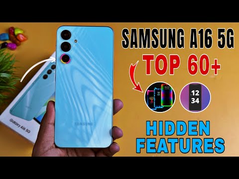 Samsung Galaxy A16 5G Top 60++ Hidden Features | Samsung A16 Tips And Tricks | Samsung Galaxy A16 5G