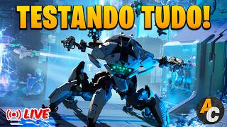 🔴DEDOPALI🔴QUAIS ARMAS FICAM BOAS NO NOVO ROBÔ DEDOPALI? WAR ROBOTS