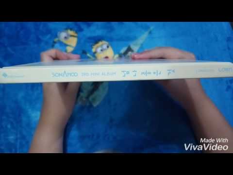 [Unboxing] SONAMOO 3rd Mini Album I Like U Too Much (Special Edition)