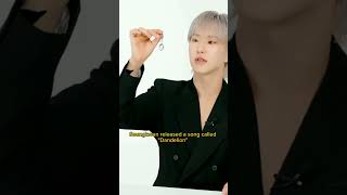 Download lagu the Dandelion key chain that Seungkwan gave #seventeen #hoshi #seungkwan #kpop #shorts mp3