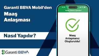 Garanti BBVA Mobil'den Maaş Anlaşması Nasıl Yapılır?