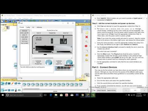 6.3.1.8 Packet Tracer -  Exploring Internetworking Devices