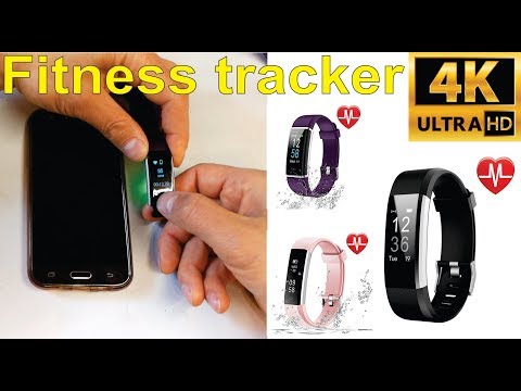 Review and how to set up a generic fitness tracker with VeryFitPro app - (Amazon)