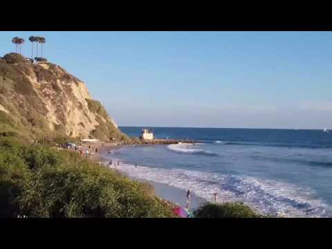 Finding my inner peace at Salt Creek Beach...