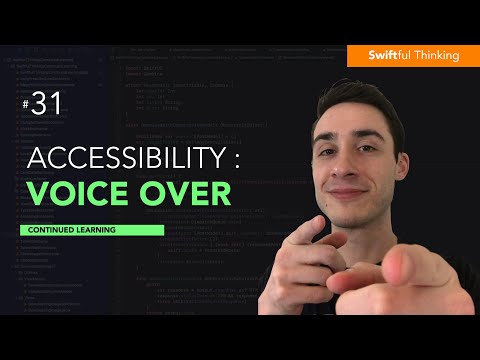 Accessibility in Swift: Voice Over | Continued Learning #31 thumbnail