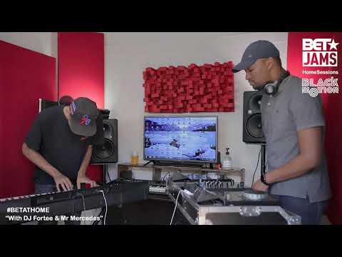 DJ Fortee w/ Mr Mercedes at BET Jams & Black Motion Home Sessions
