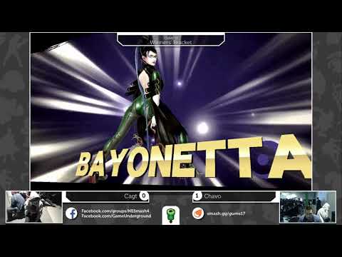 GUMS 17 Singles (Winner's Bracket) - Cagt (Little Mac) vs Chavo (Bayonetta)