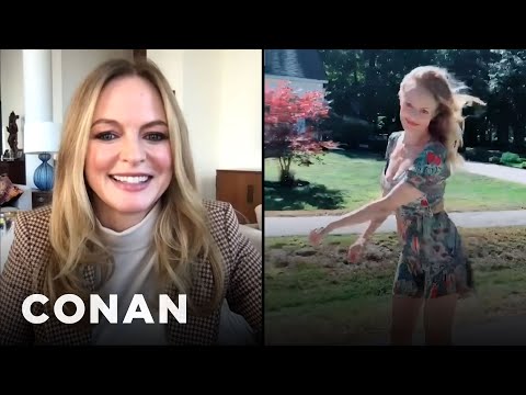 Heather Graham Brought Back Rollergirl On TikTok - CONAN on TBS