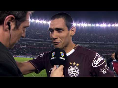 La emoción de Pepe Sand. San Lorenzo 0 - Lanús 4. Final. Primera División 2016.