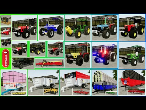 fs 20 indian tractor mod || farming simulator 20 indian modpack || Fs 20 mod