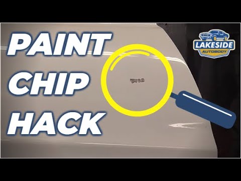 Paint Chip Hack: Can You Fill a Car Paint Chip with Paint, Sand & Buff