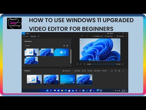 How to use the FREE WINDOWS 11 Video Editor