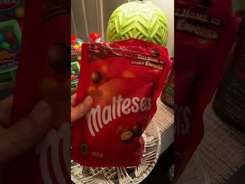 ASMR Maltesers Chocolate Balls #shorts #maltesers #asmr