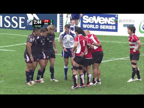 2010 Hong Kong IRB Sevens World Series Rugby Japan VS Hong Kong 1/2