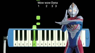 Download lagu Not Pianika Ultraman Dyna Opening mp3 Download lagu Not Pianika Ultraman Dyna Opening mp3