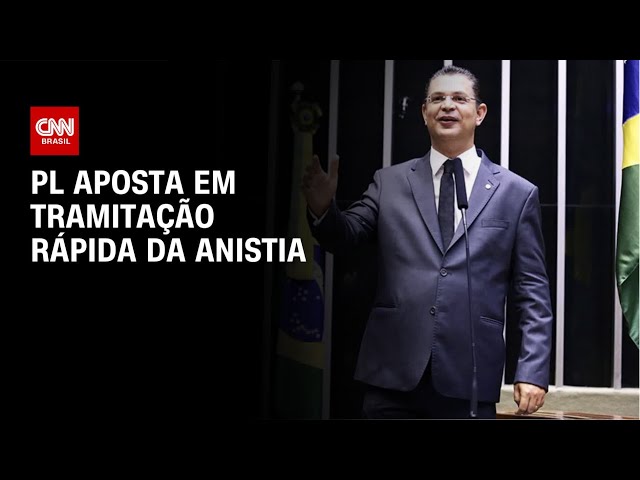 PL quer definir calendário de votação da anistia | CNN NOVO DIA