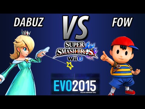 Evo 2015 (SSB4) - TOP 8 LOSERS DABUZ Vs FOW