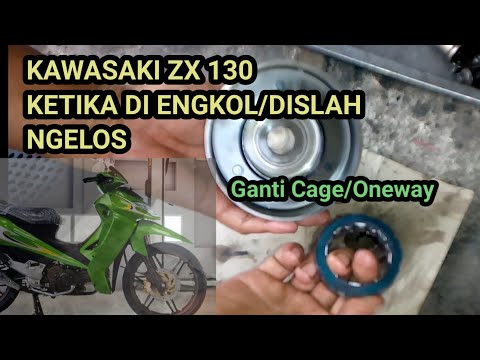 How to Remove and Install Cage/Oneway Kawasaki ZX 130