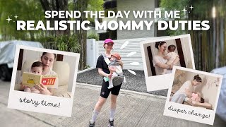 SPEND THE DAY WITH ME • REALISTIC MOMMY DUTIES | Jessy Mendiola