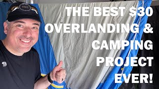 The Best $30/30 Minute Camping and Overlanding Project Ever!