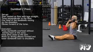 Dumbbell Z Press