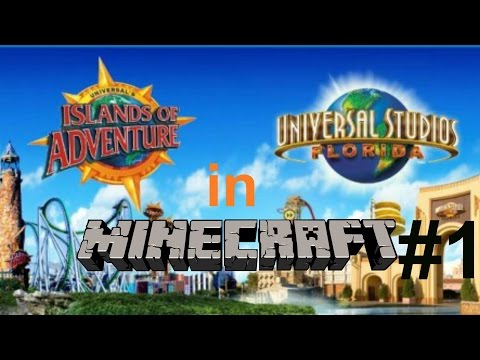 Mind-Blowing Universal Studios in Minecraft! Ep 1