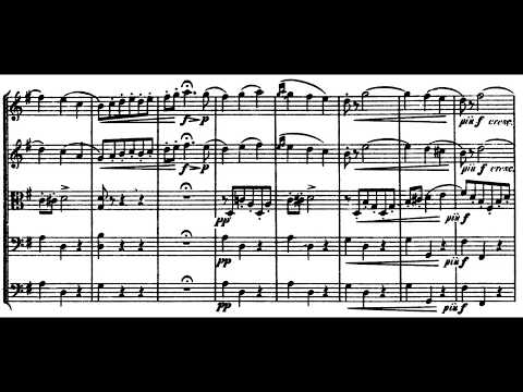 Tchaikovsky - Serenade for strings Op. 48 II  Waltz - score