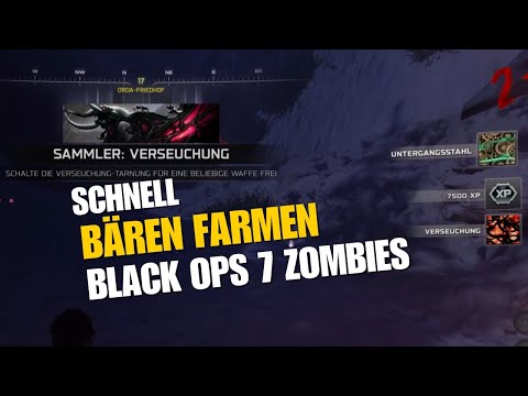 Call of Duty Black Ops 7 Zombies - Unendlich Bären Farmen für Verseuchung Camo